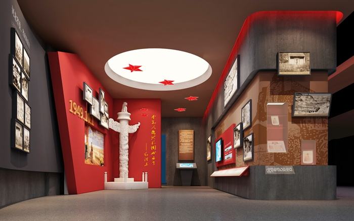 红色展馆设计：要把革命先辈的历史铭记在心
