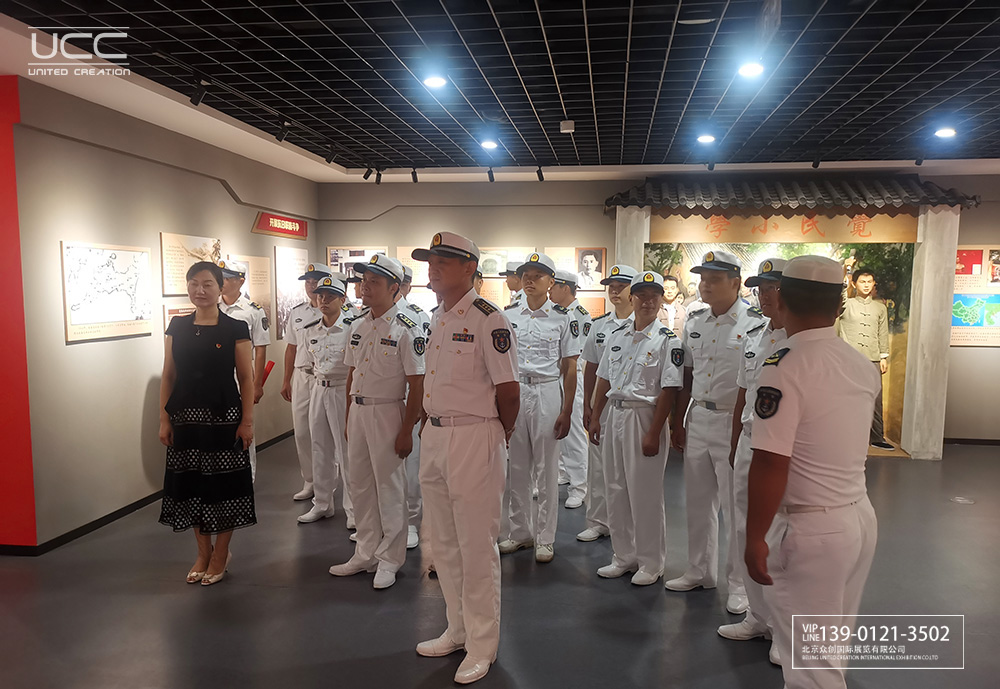 喜迎建军节，海军南海舰队来东海岛东海岛园区党群服务中心参观(图2)