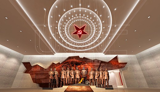 中国工农红军西路军纪念馆设计案例